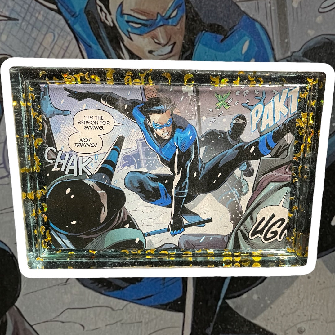 “Wings of Night” Comic Book Resin Tray