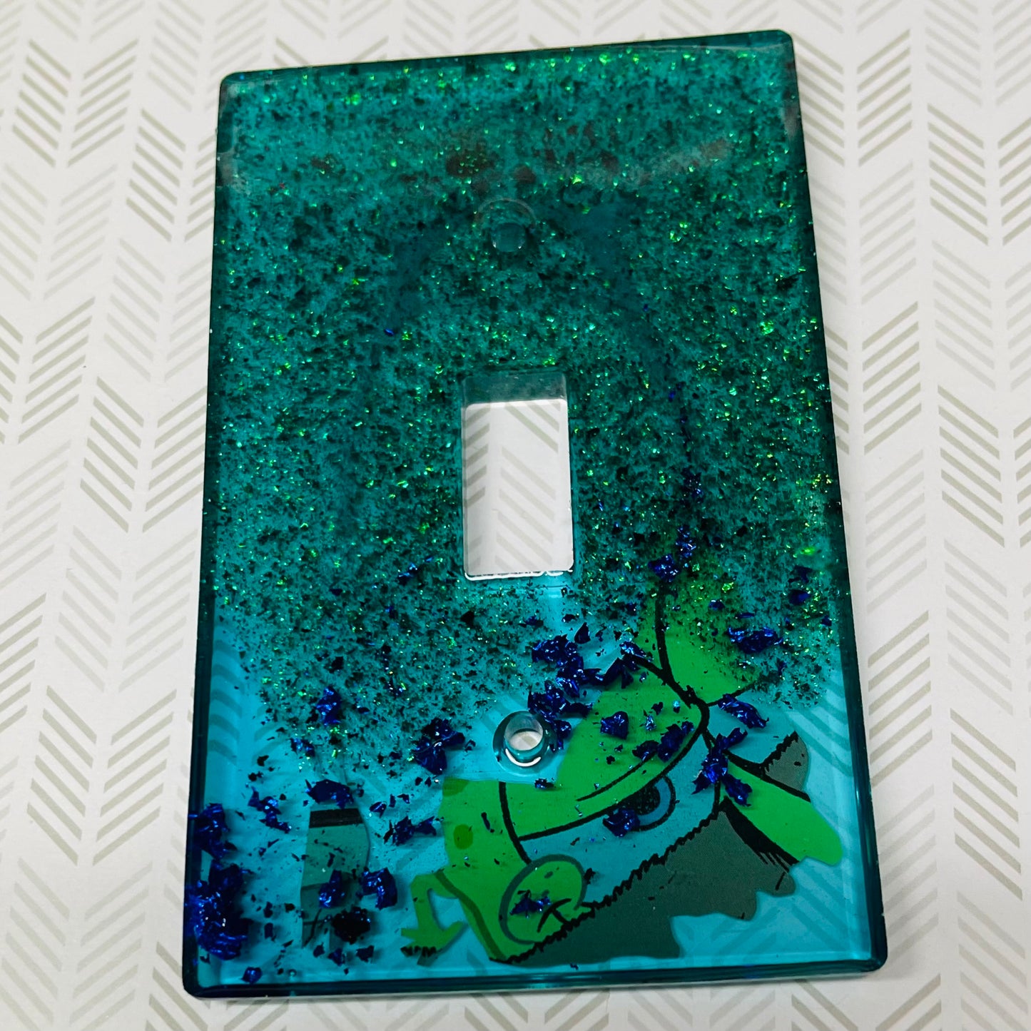 “Undersea” Comic Book Resin Light Switch Cover