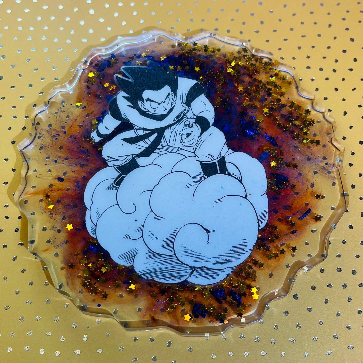 “Flying” Recycled Manga Coaster