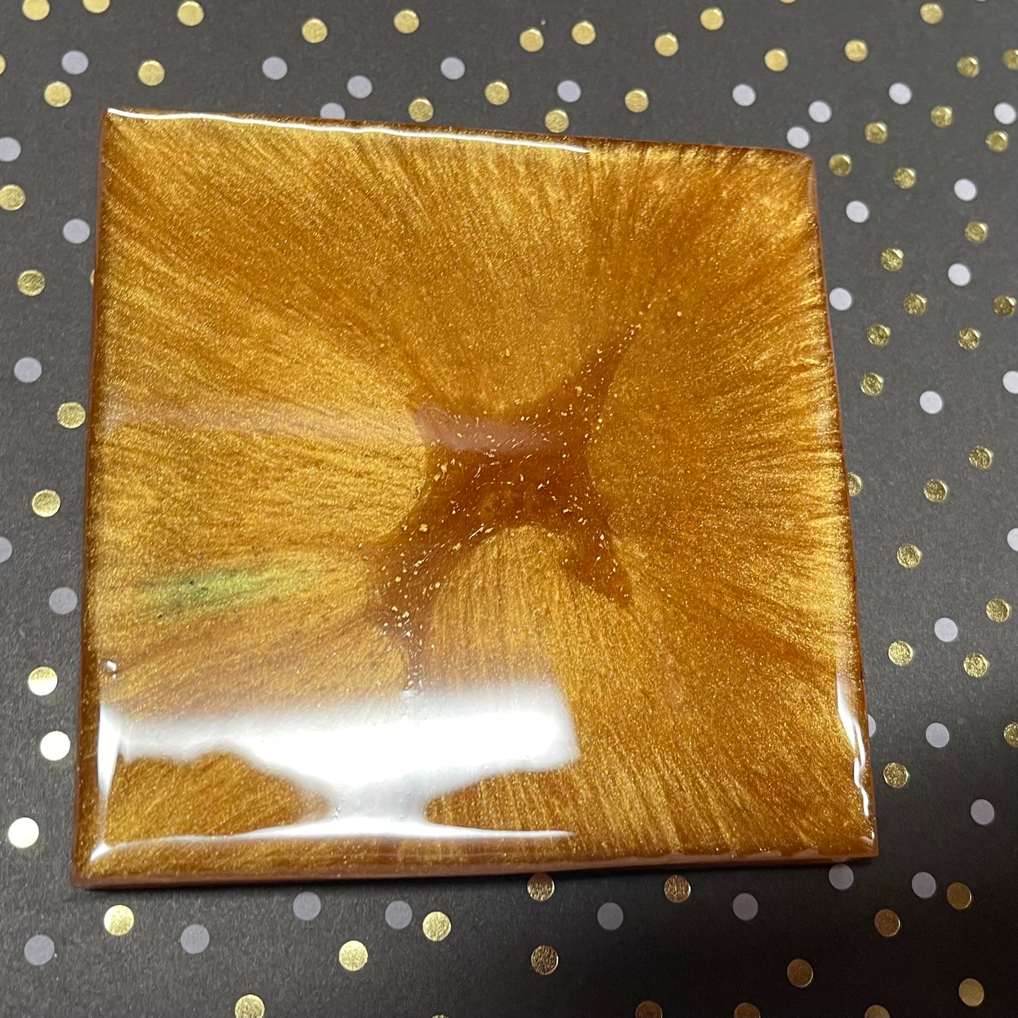 “Friends Forever” Manga Resin Coaster