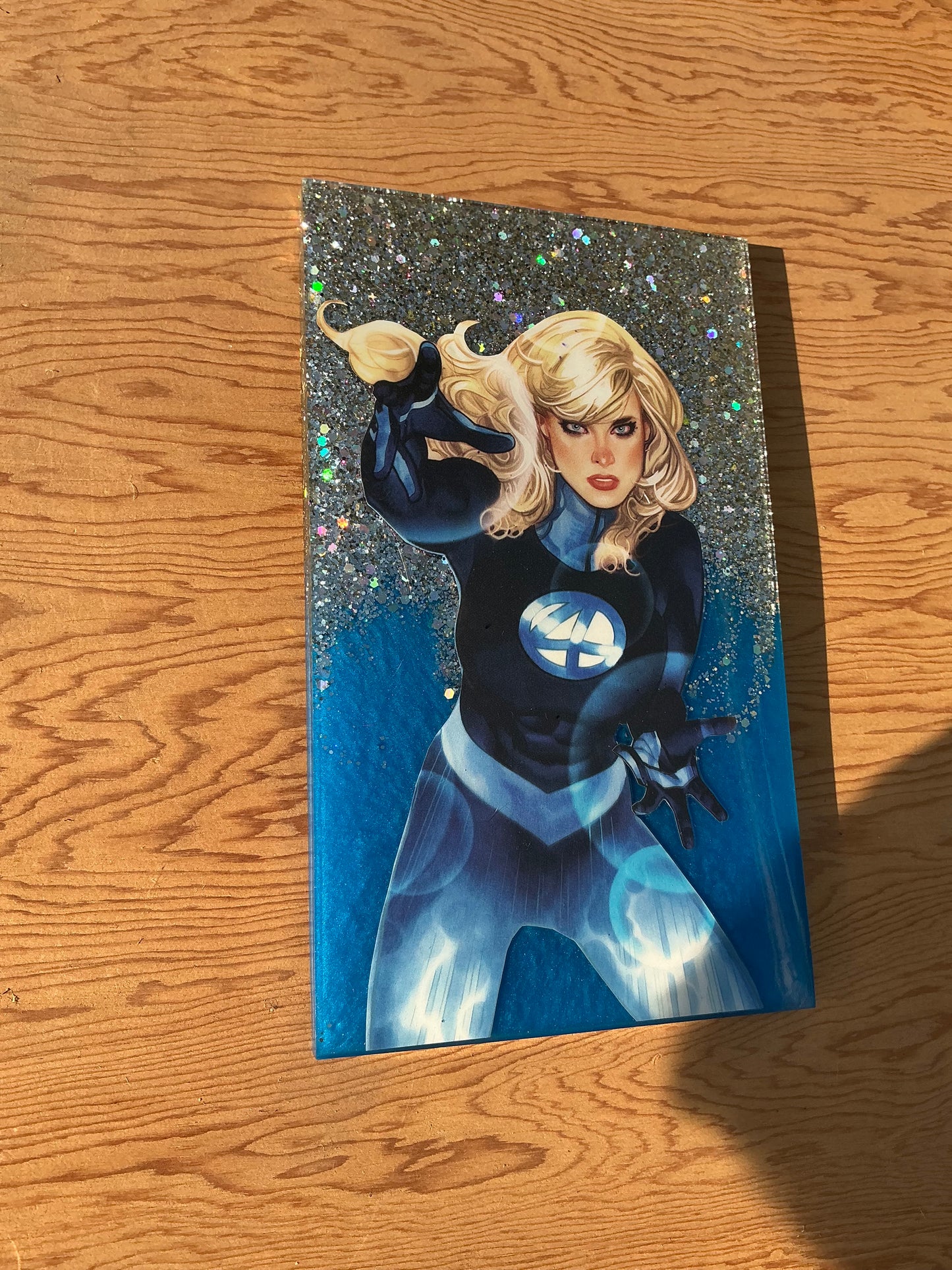“Disappear!” Comic Book Resin Large Tray