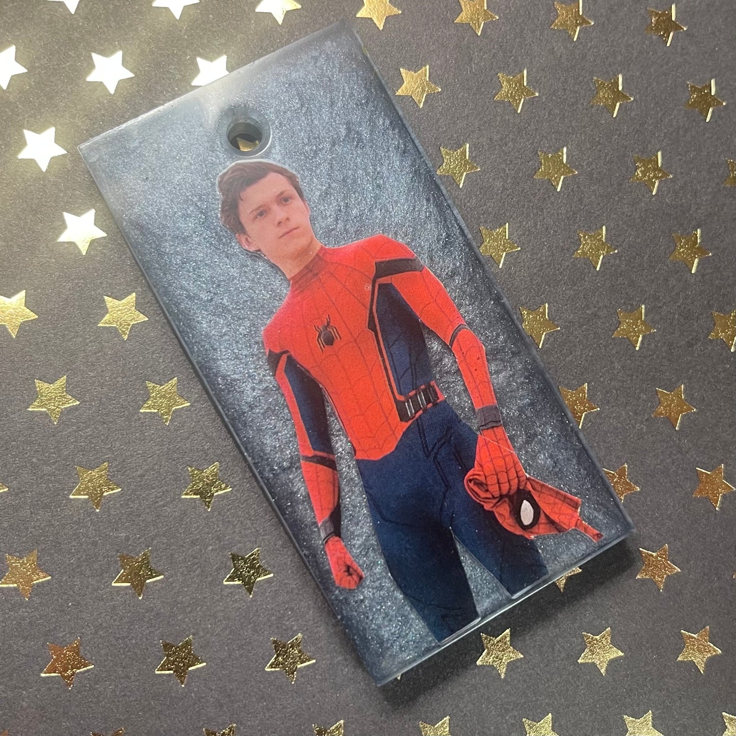 “Menace!” Comic Book Resin Keychain