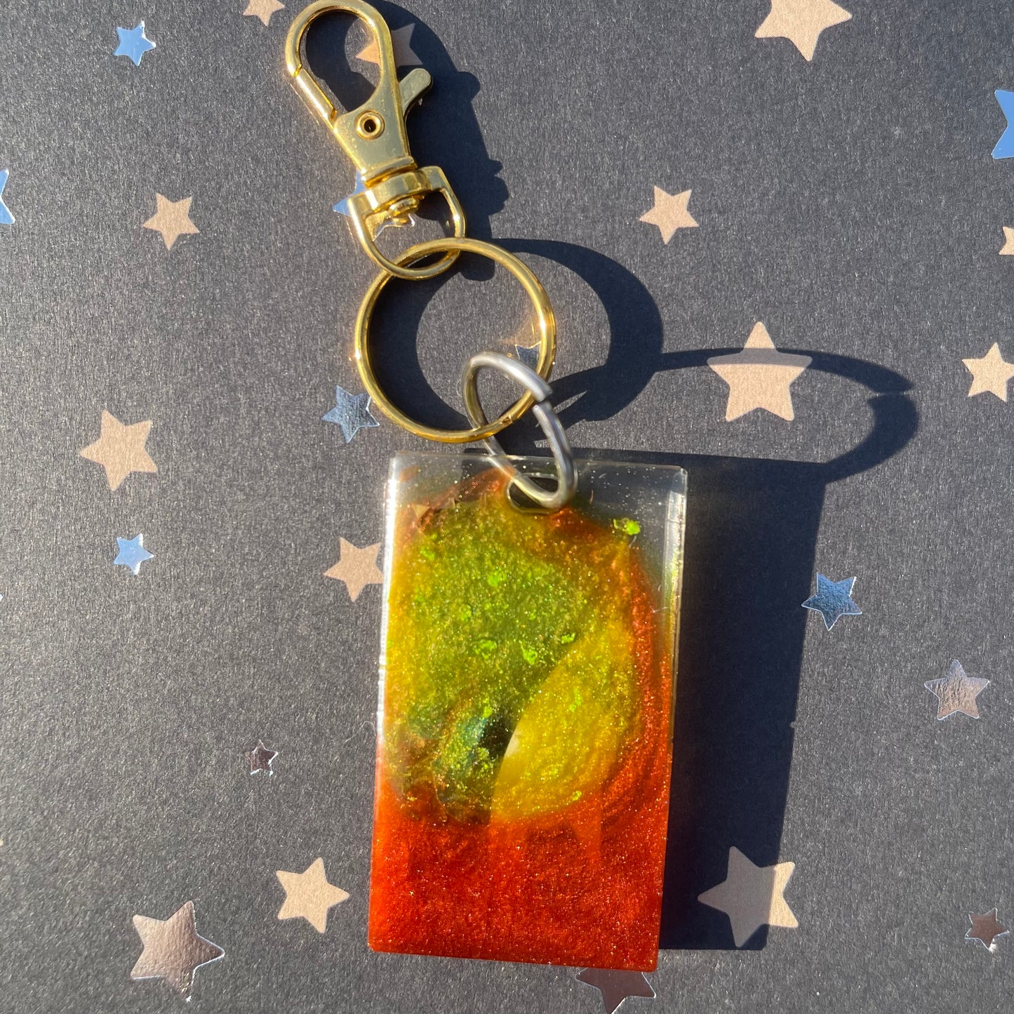 “Broccoli” Manga Resin Mini Keychain
