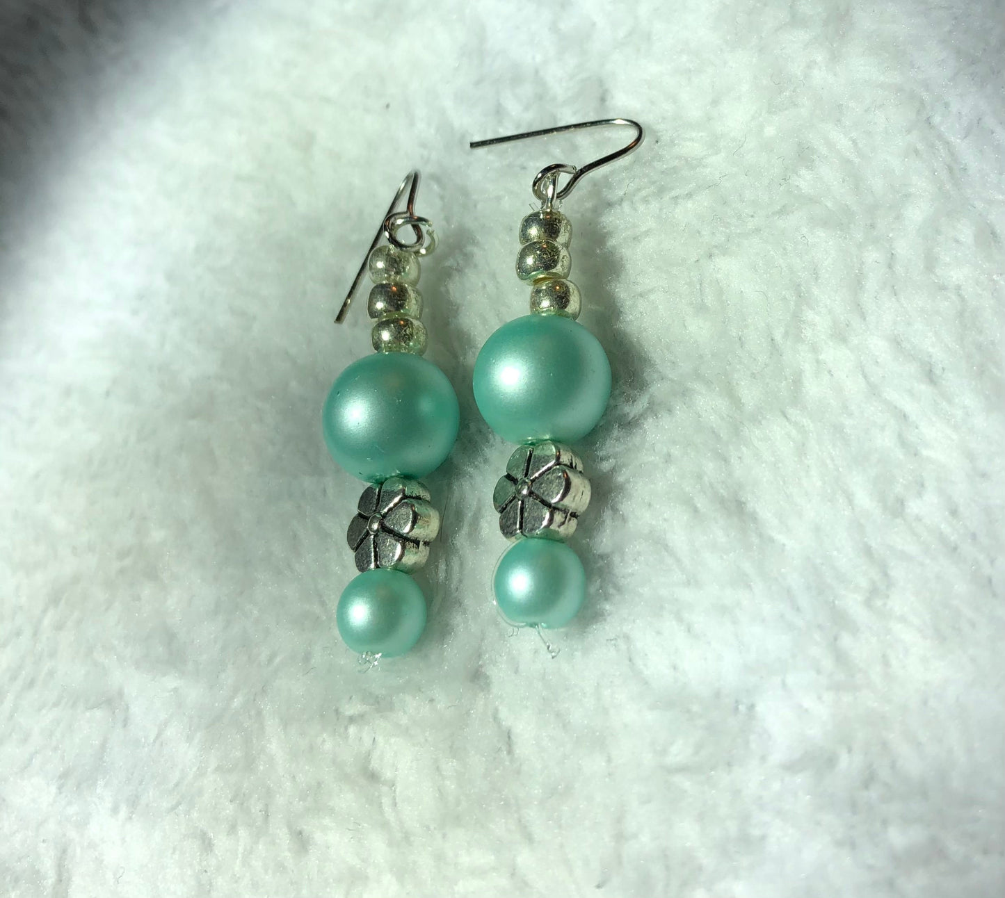 Springtime Flower and Butterfly Earrings