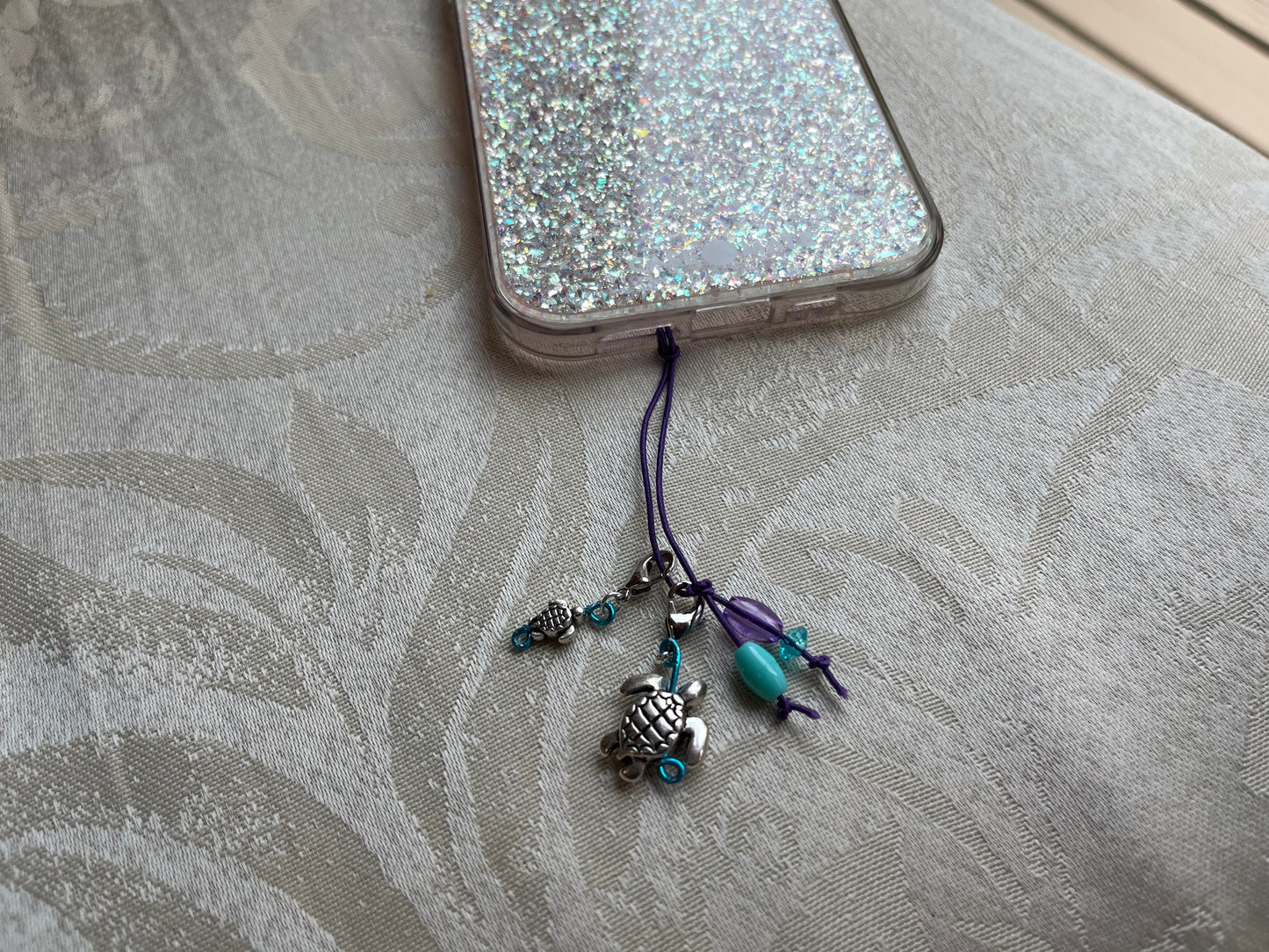 Ocean Sea Turtles Phone/Backpack Charm (Works On ANY Phone Case!)