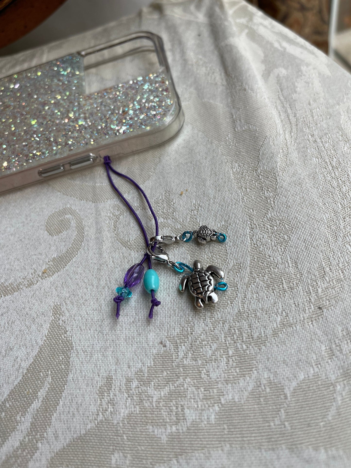 Ocean Sea Turtles Phone/Backpack Charm (Works On ANY Phone Case!)
