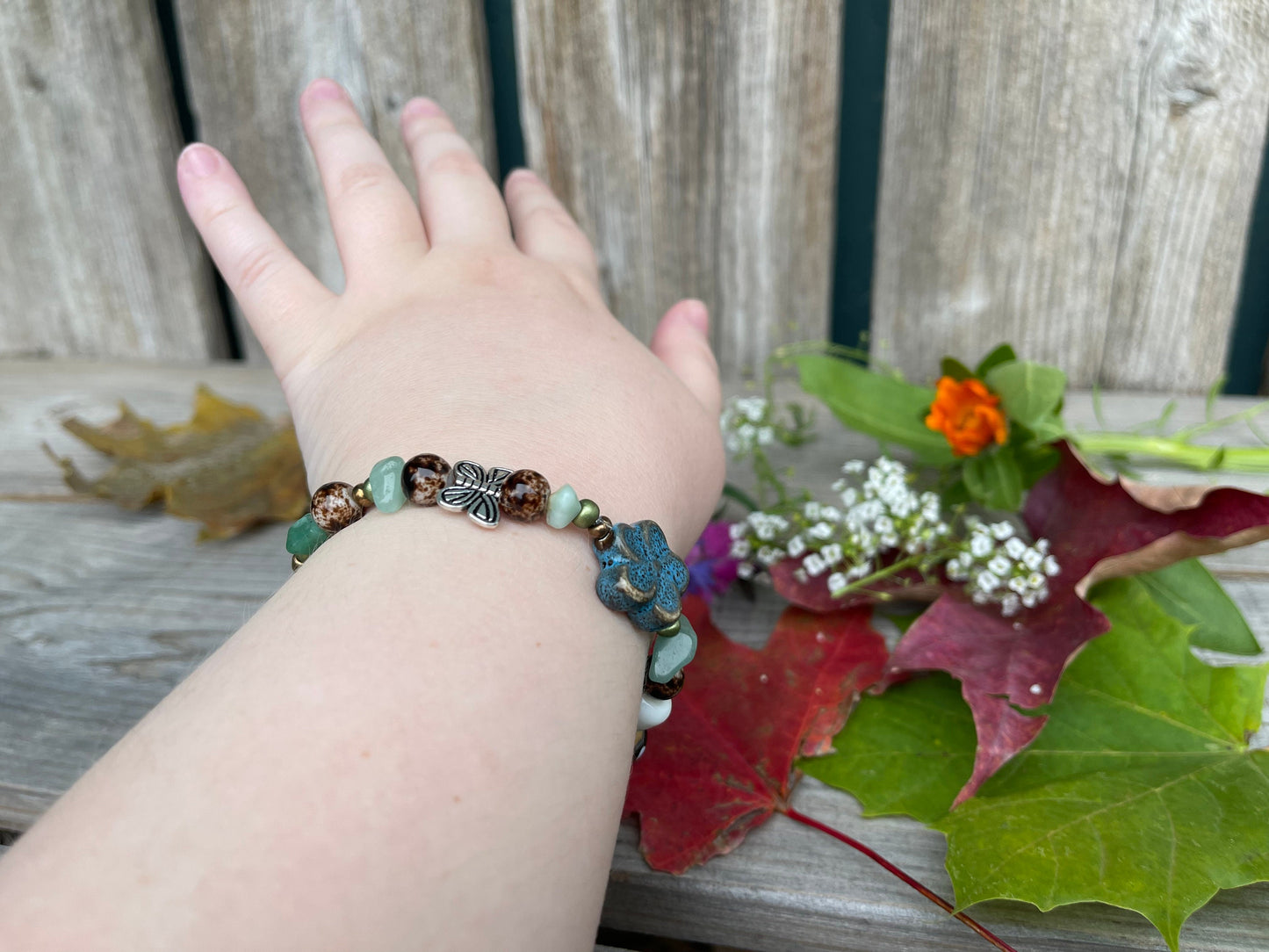 Forest Mushroom Bracelet