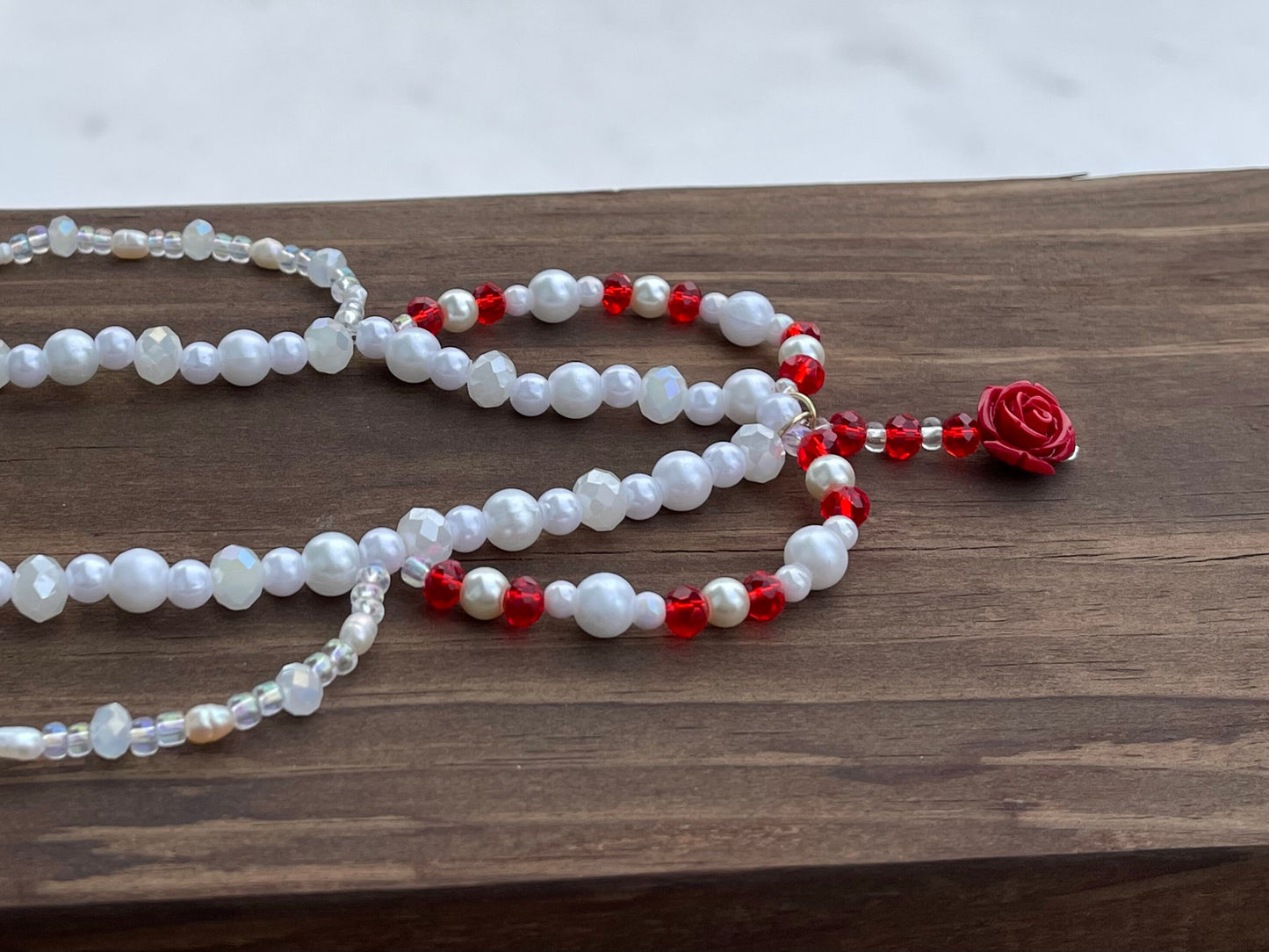 At The Manor - Martha Collection Beaded Necklace