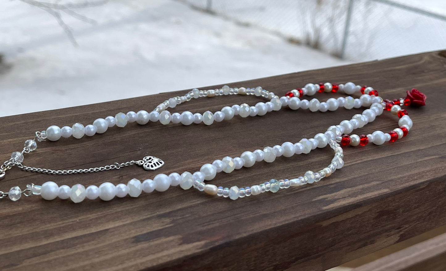 At The Manor - Martha Collection Beaded Necklace