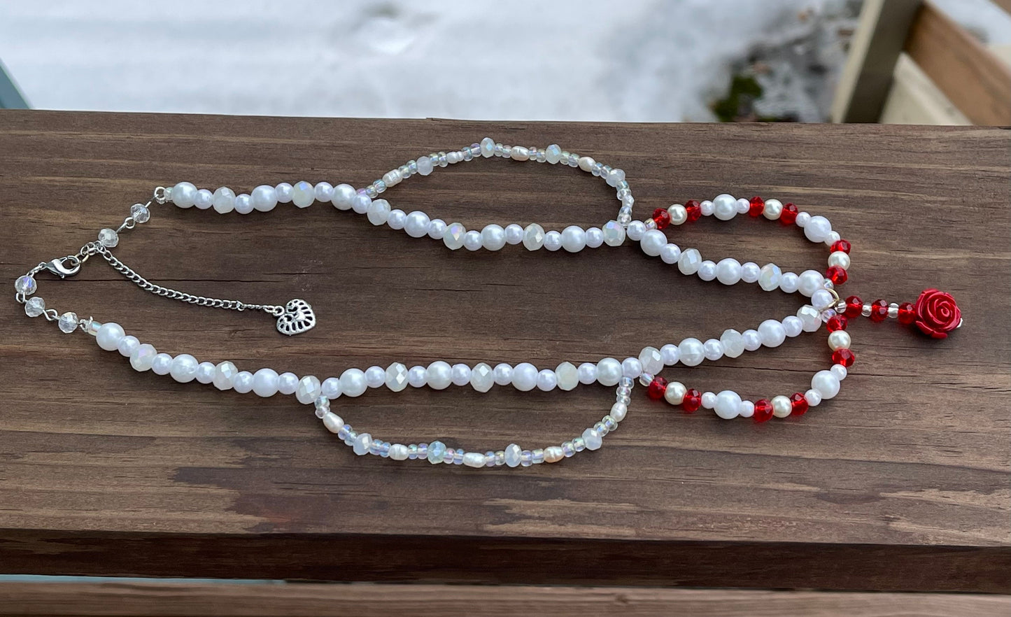 At The Manor - Martha Collection Beaded Necklace