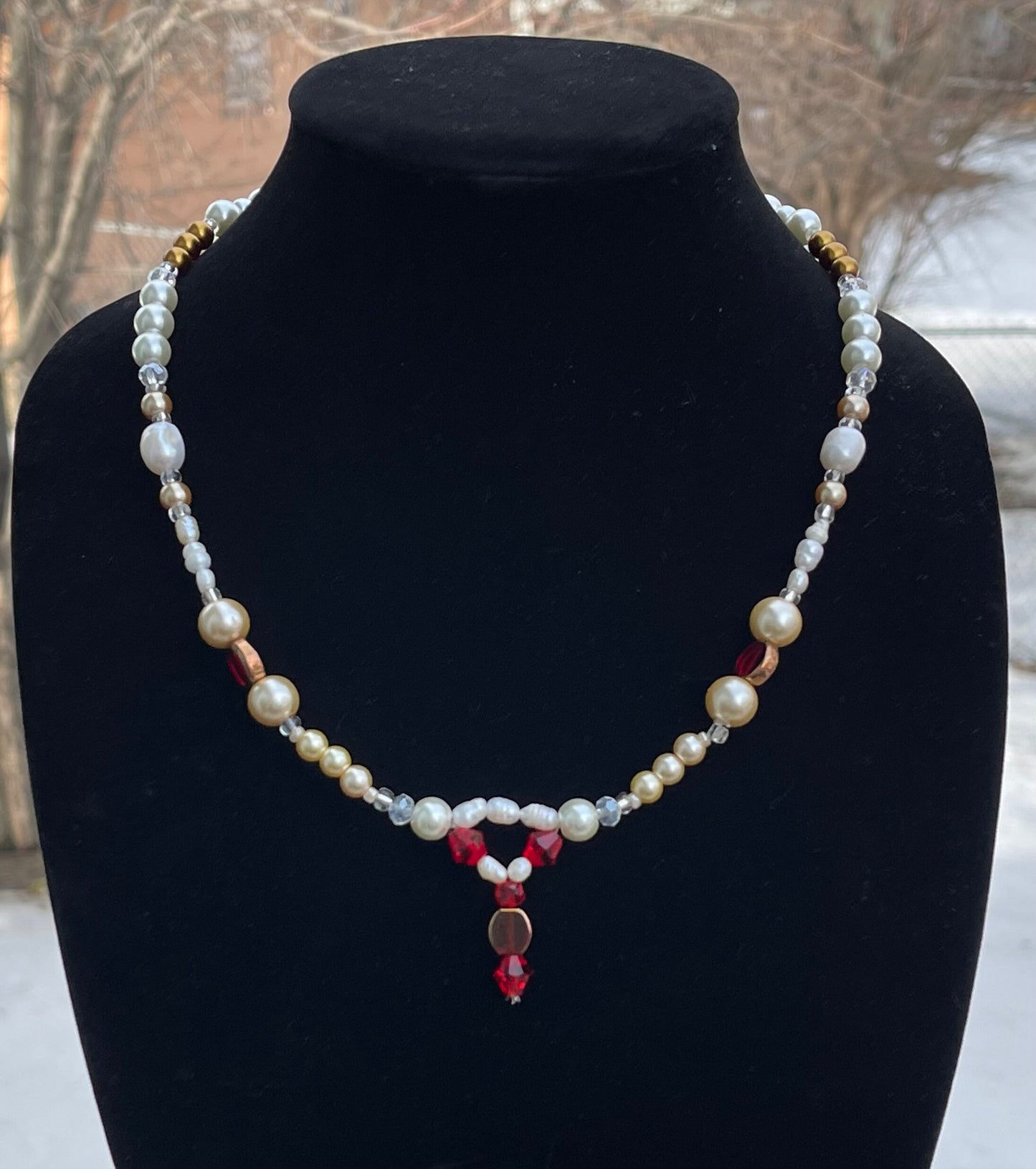 At The Theater - Martha Collection Beaded Necklace