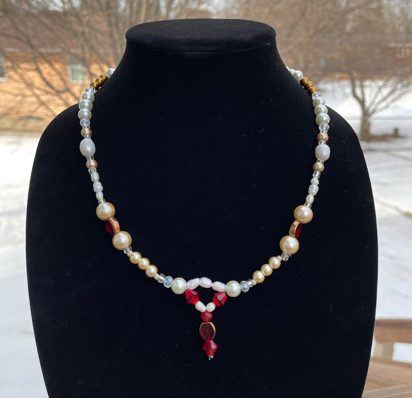 At The Theater - Martha Collection Beaded Necklace