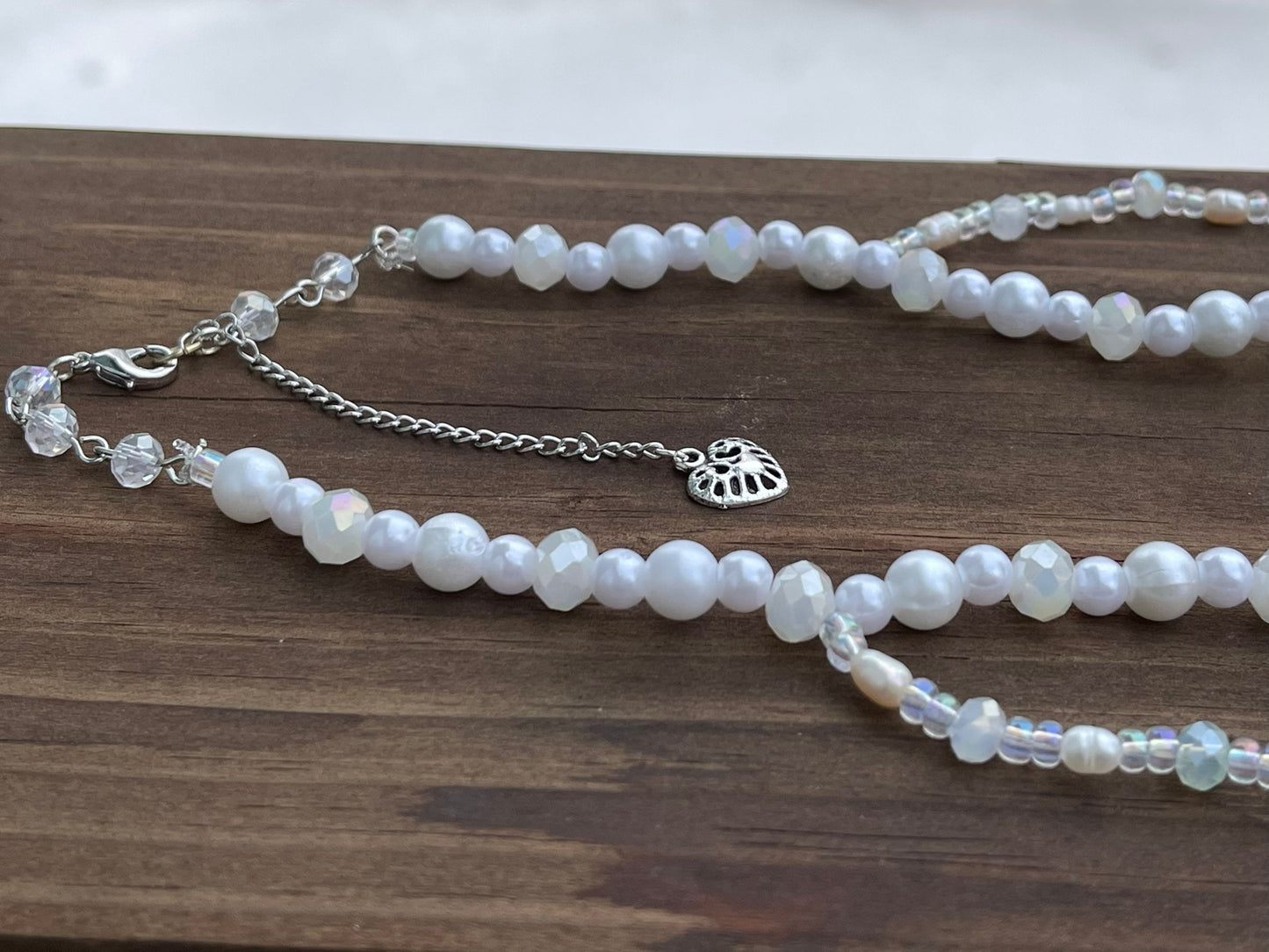 At The Manor - Martha Collection Beaded Necklace