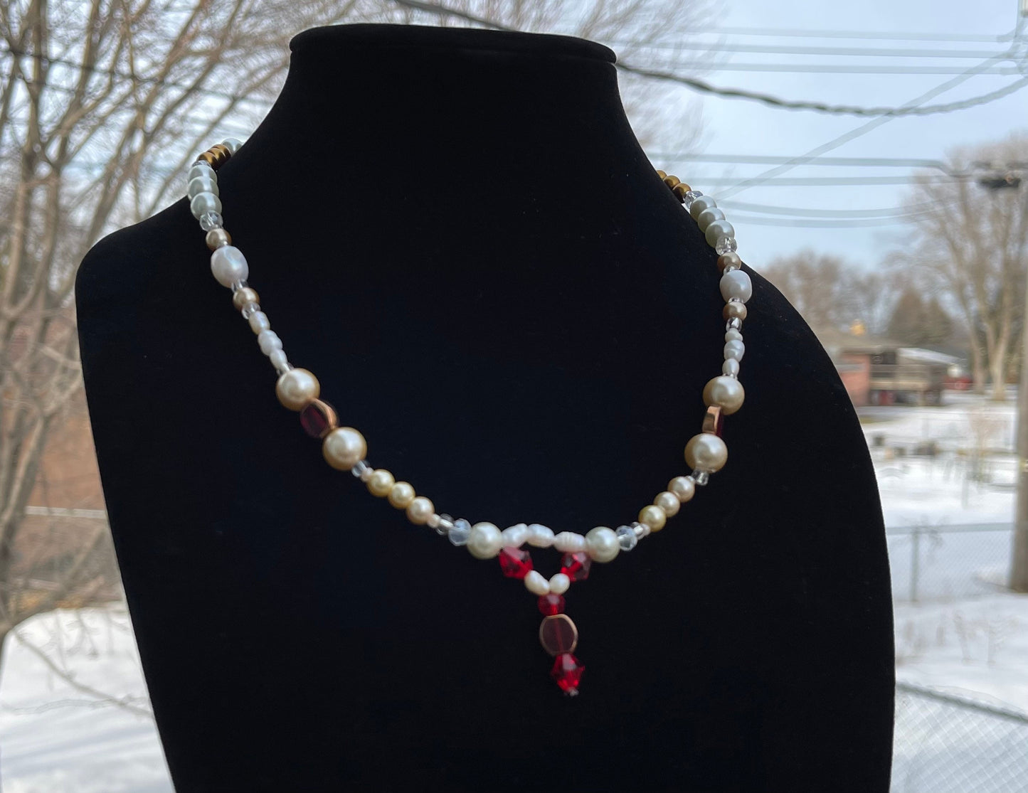 At The Theater - Martha Collection Beaded Necklace