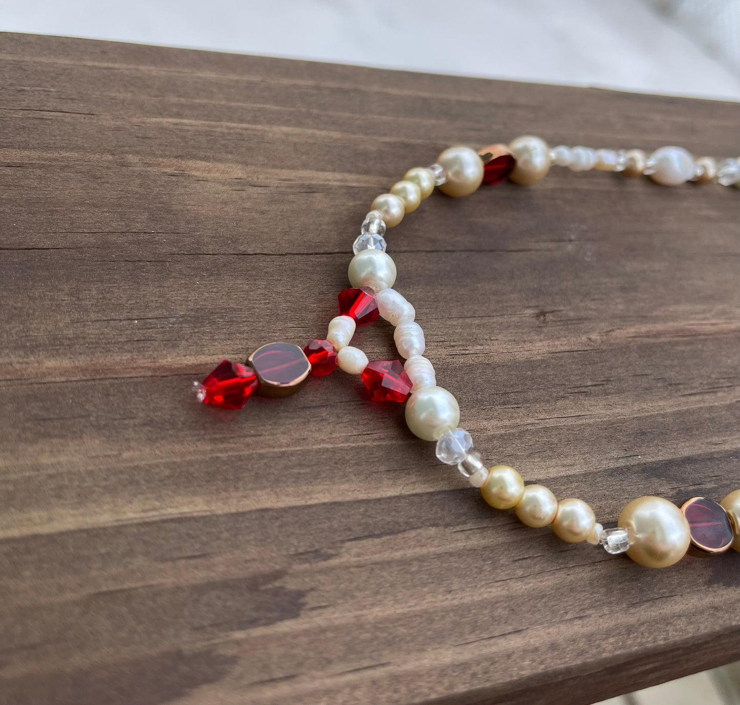At The Theater - Martha Collection Beaded Necklace