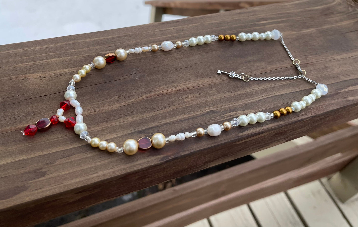 At The Theater - Martha Collection Beaded Necklace