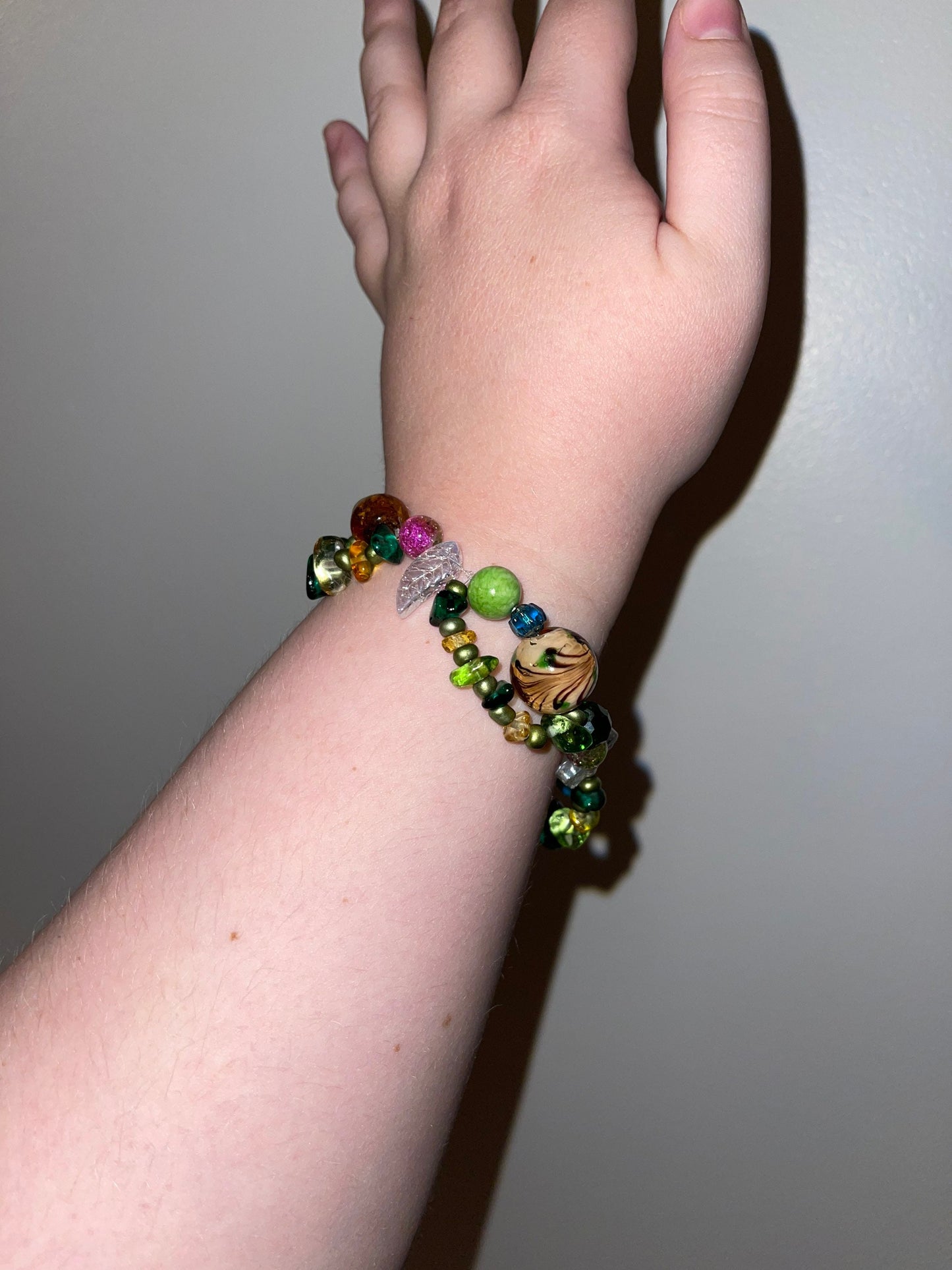 The Jungle Queen - Beaded Bracelet