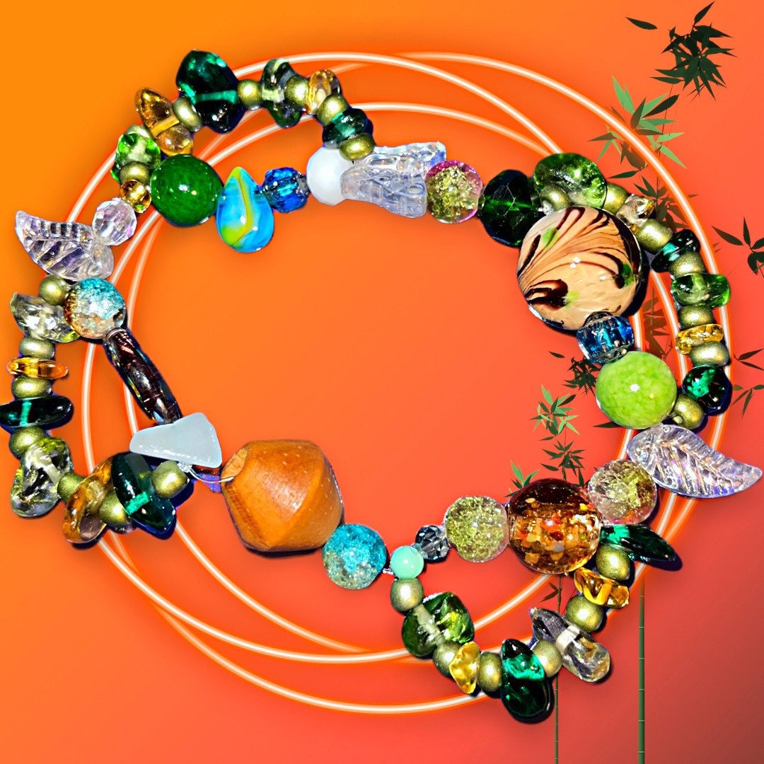 The Jungle Queen - Beaded Bracelet
