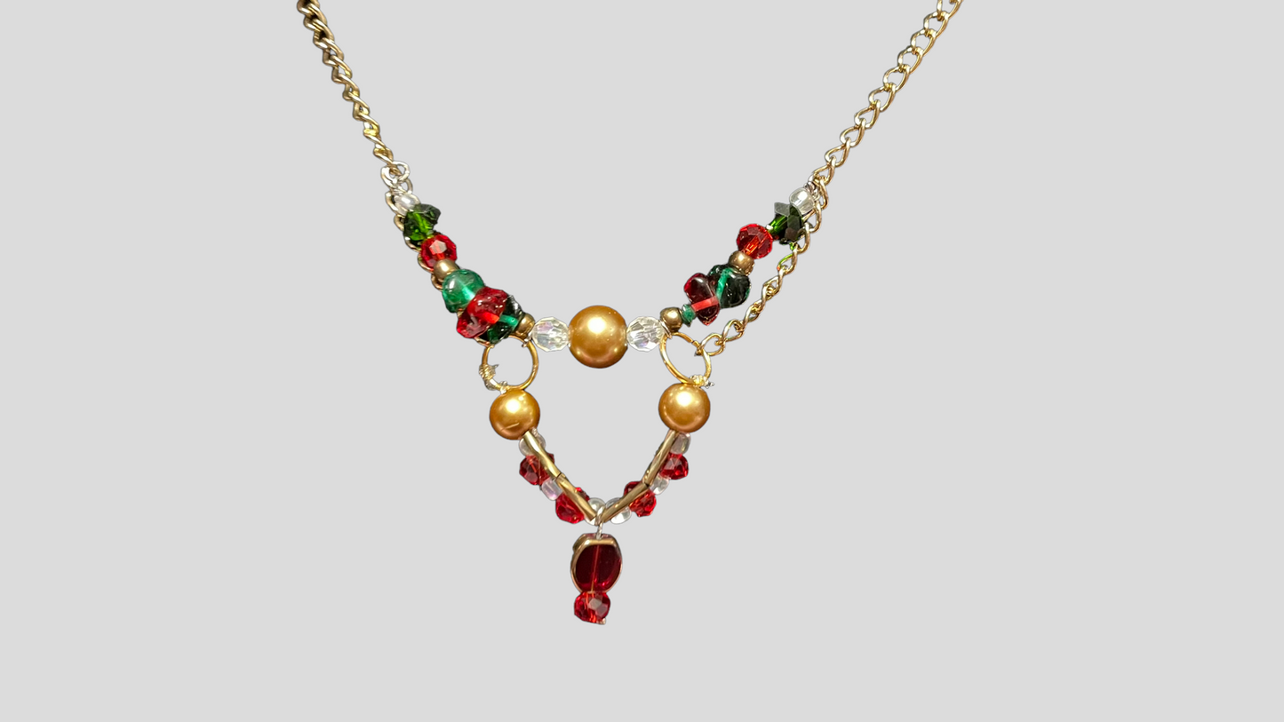 Christmas Reindeer Necklace