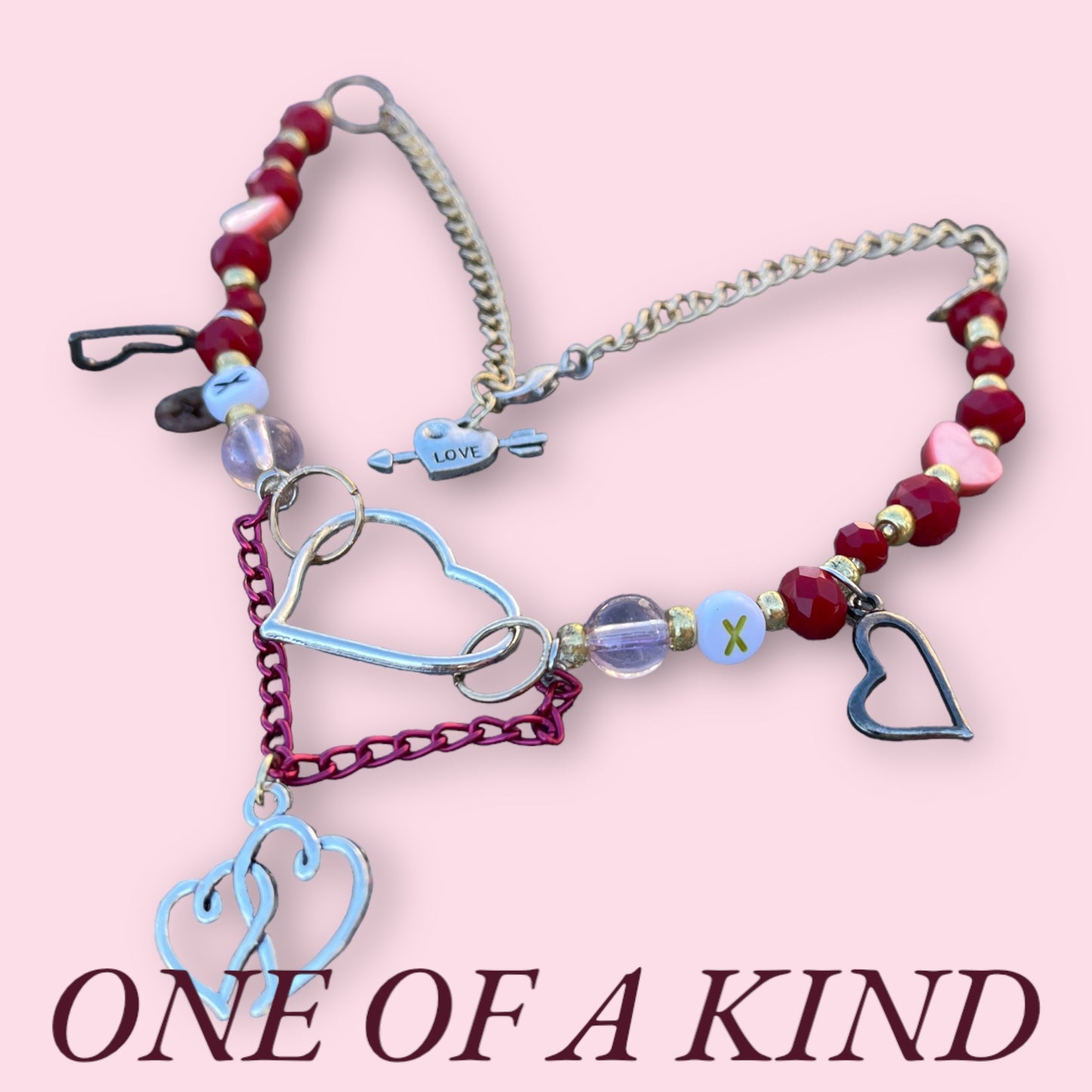 OOAK Lover XOXO Necklace