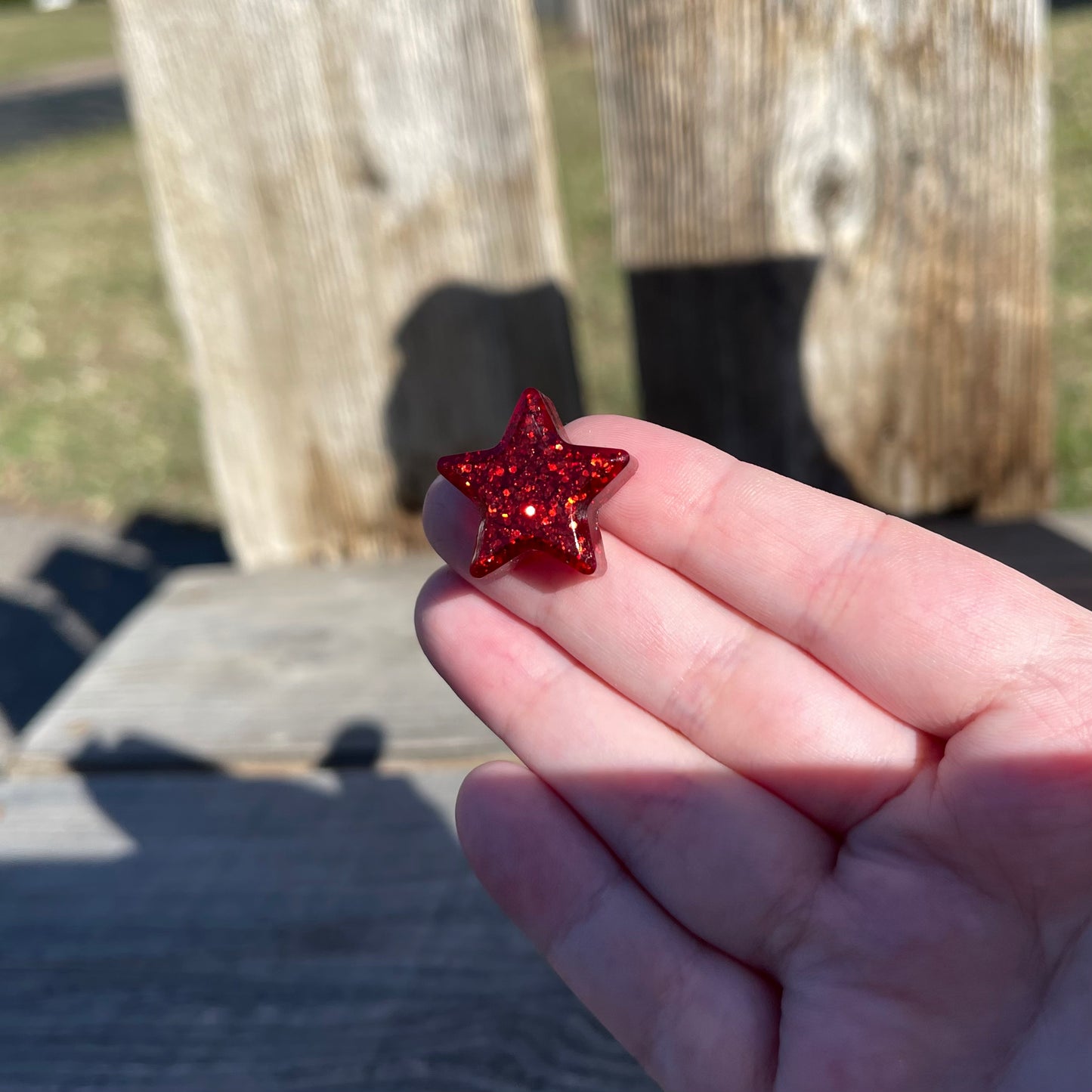 Mars Moon Cosplay Stud Earrings - Miracle Romance Collection