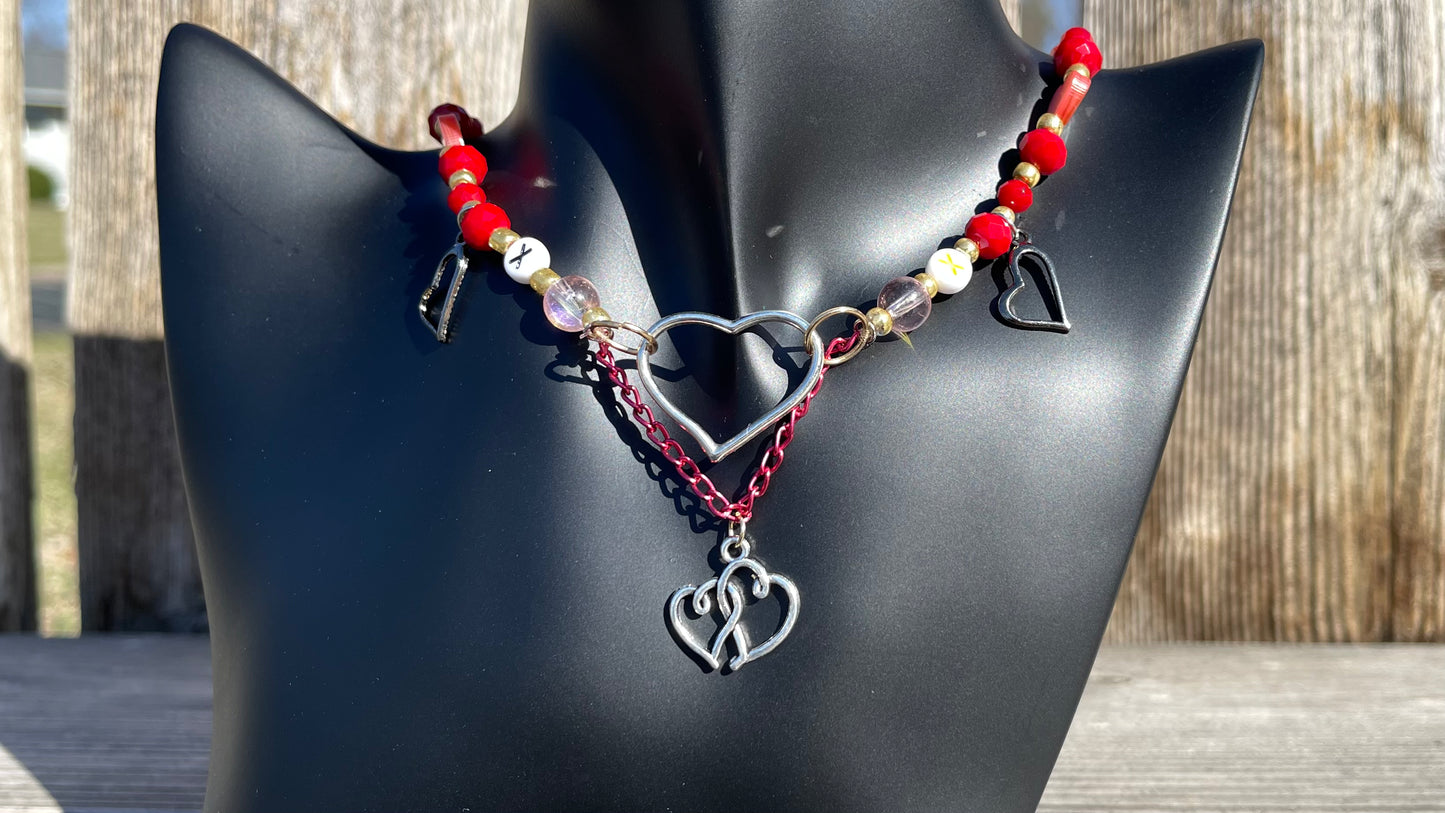OOAK Lover XOXO Necklace
