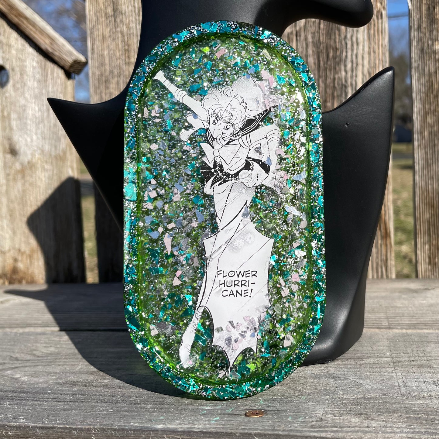 Jupiter Themed Manga Resin Ash Tray