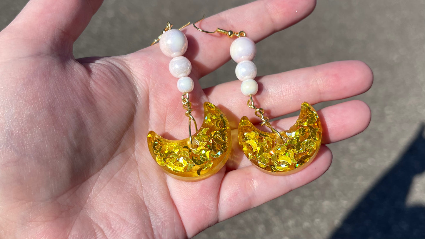 Moonlight Sailor Cosplay Earrings - Miracle Romance Collection