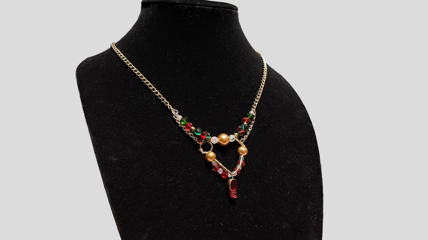 Christmas Reindeer Necklace