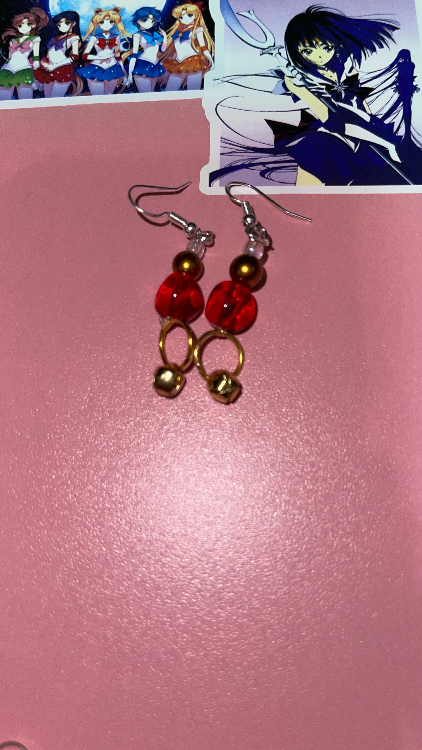 Golden Jingle Bell Earrings