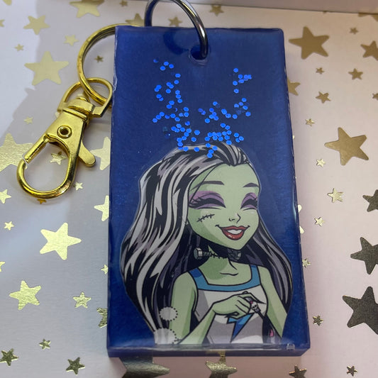 Monster Girl Resin Keychain