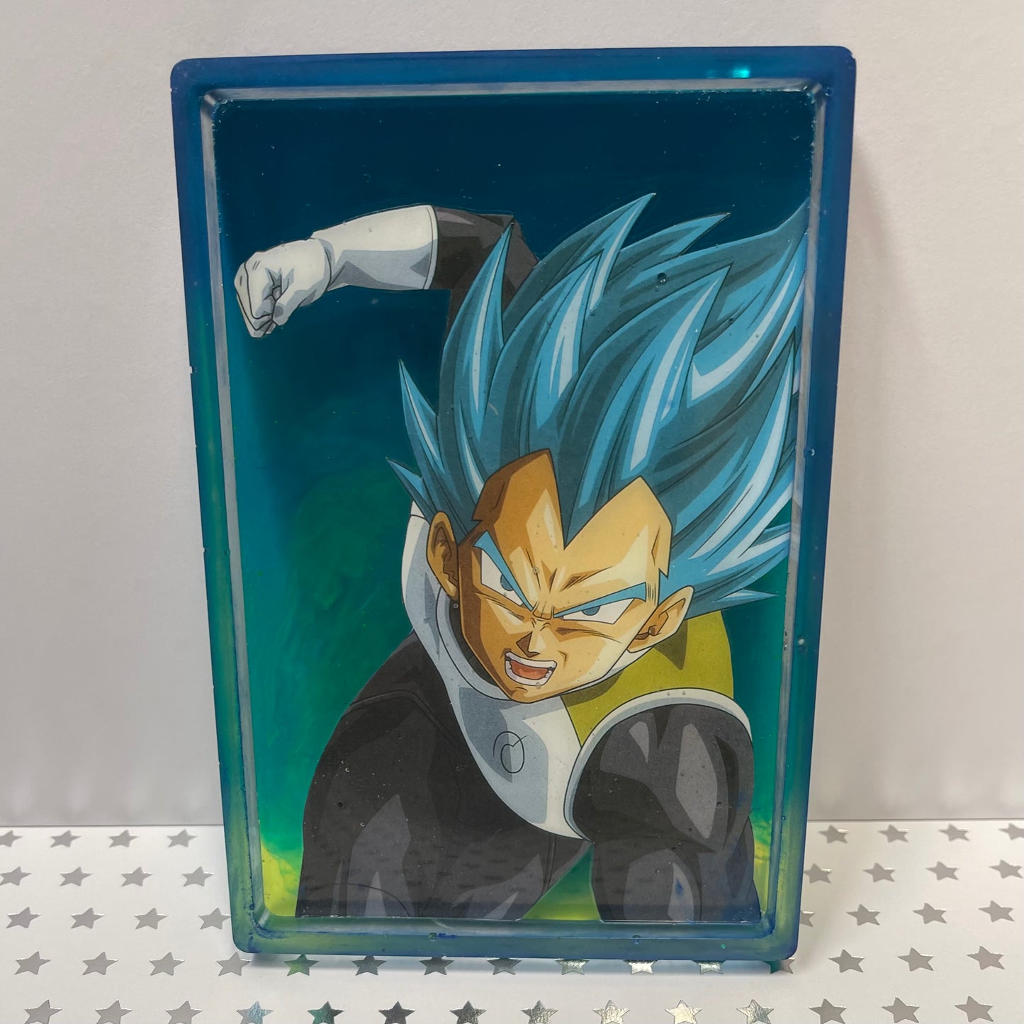 Blue and Green Manga Resin Tray
