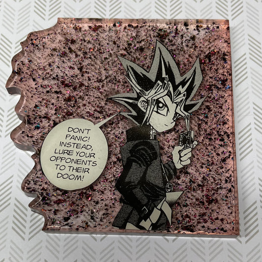 “Opponent” Manga Resin Coaster