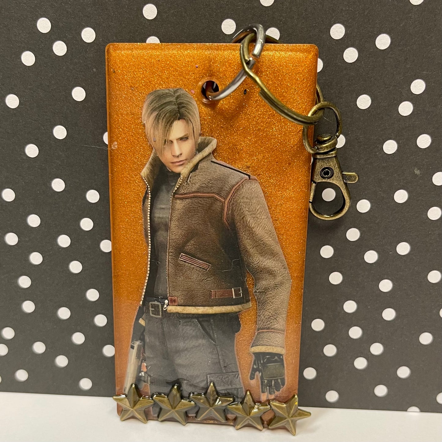 “Looking For Evil” Comic Book Resin Large Keychain