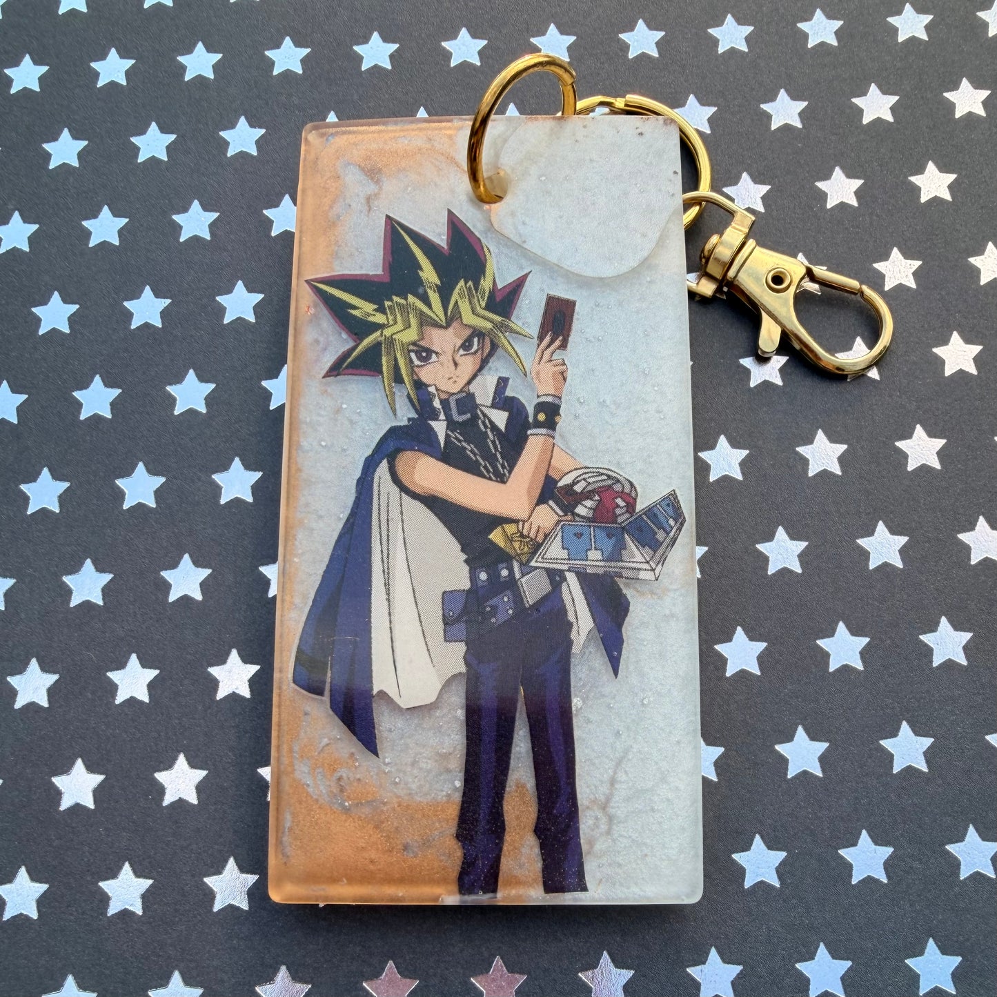 Card Duelist Large Keychain
