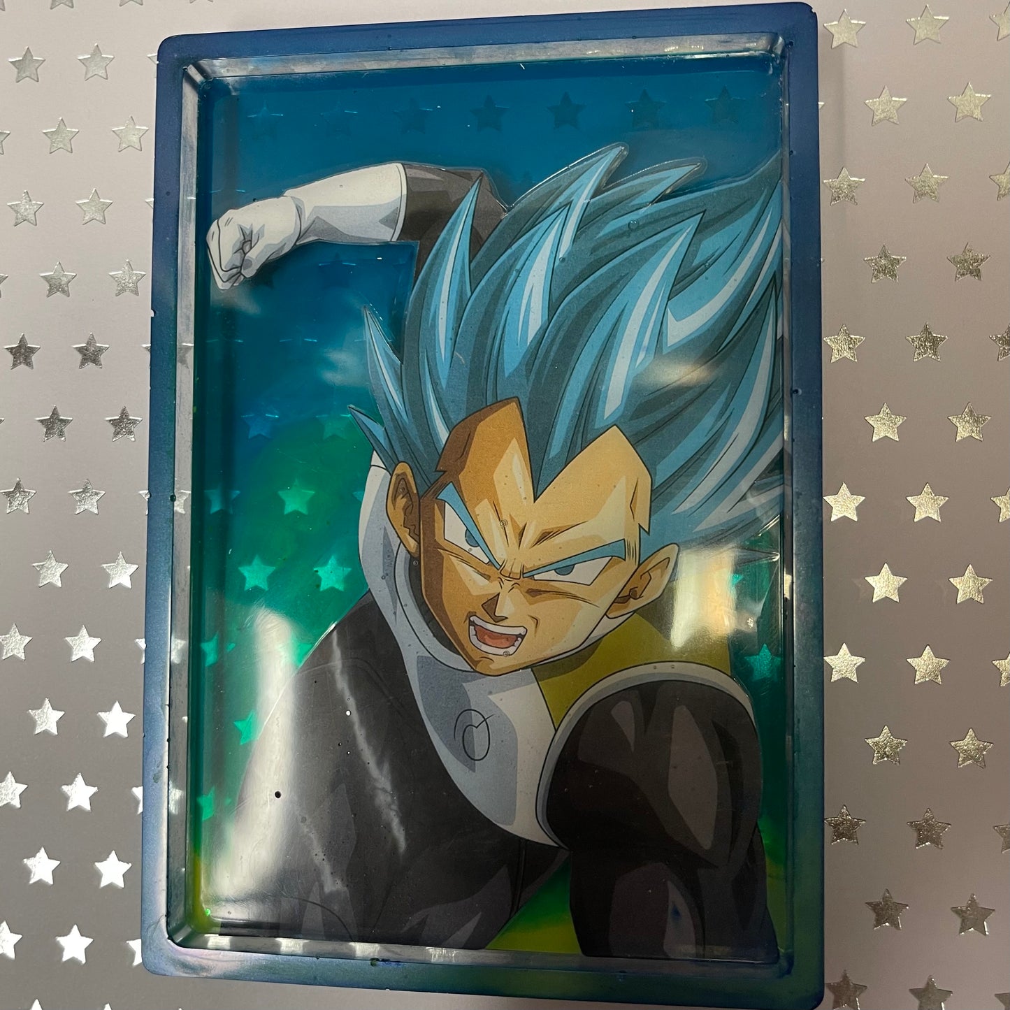 Blue and Green Manga Resin Tray