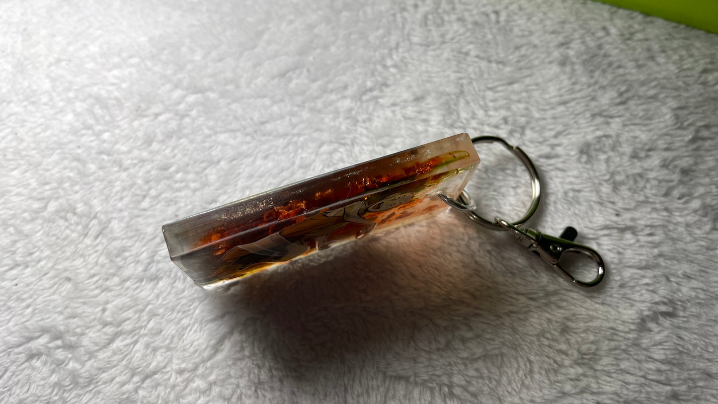 “Elemental” Double-Sided Keychain