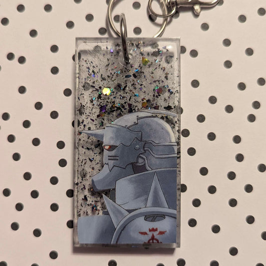 Suit Of Armor Manga Resin Keychain