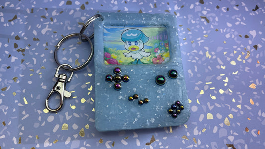 Game Console Duck Keychain