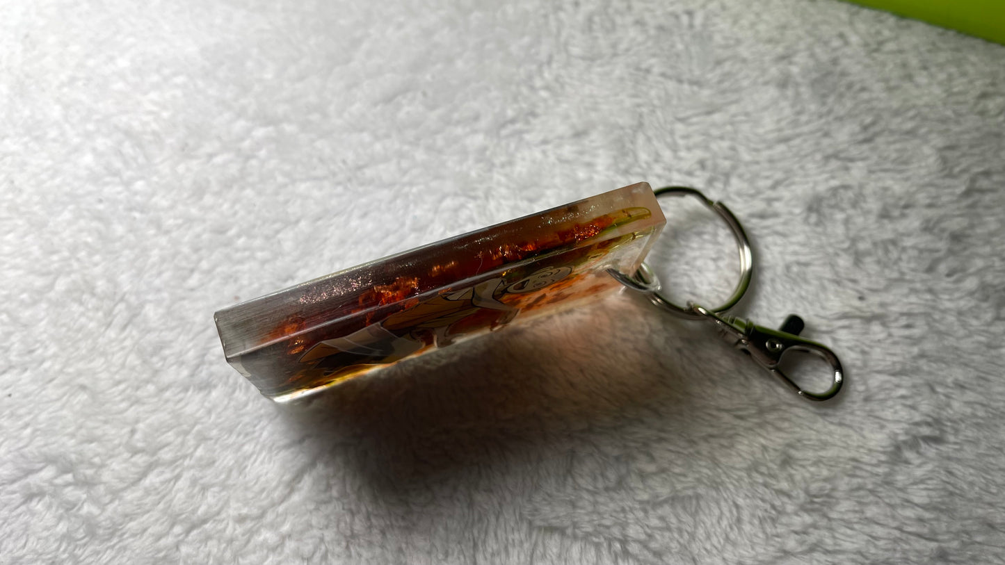 “Elemental” Double-Sided Keychain