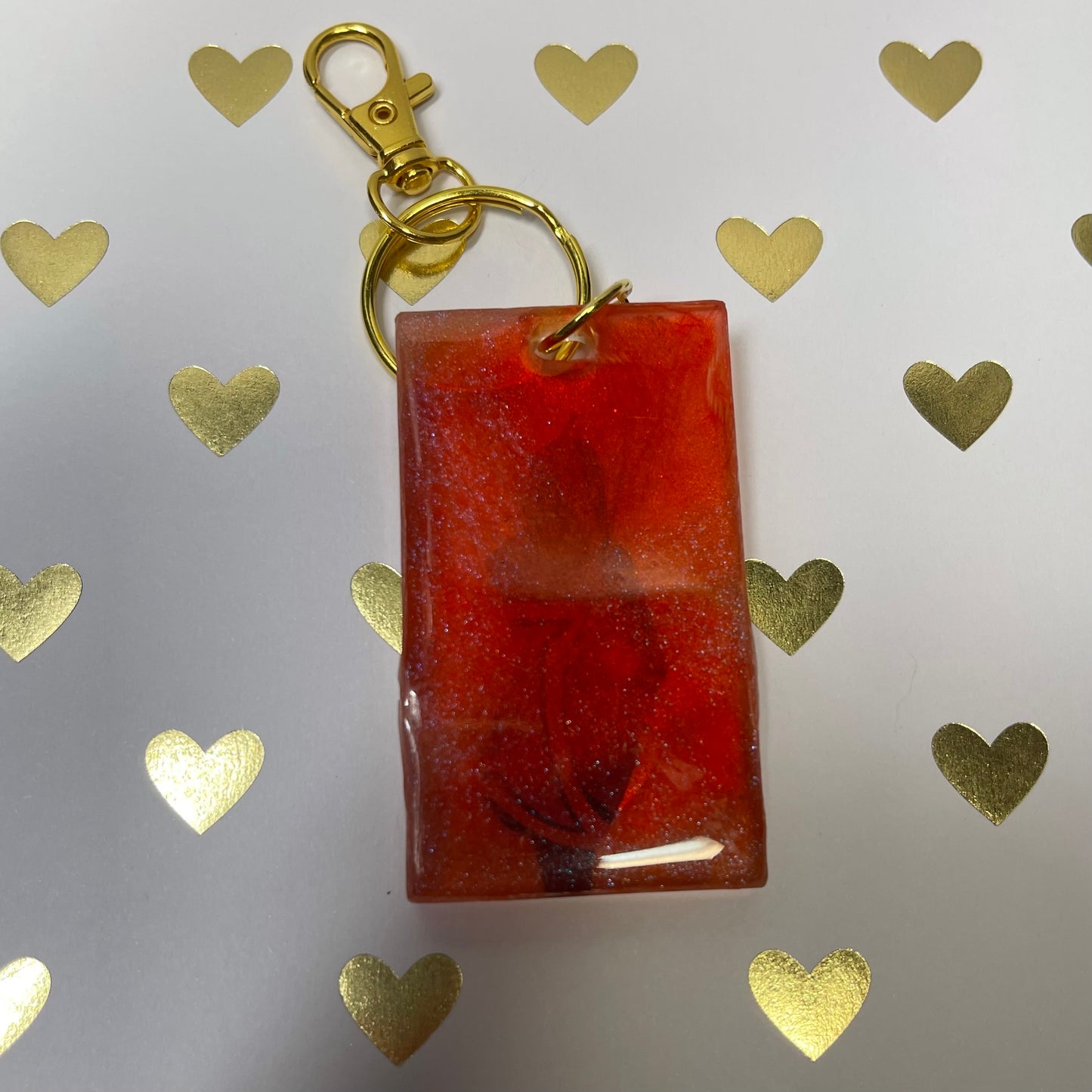 Demonic Comic Book Mini Keychain