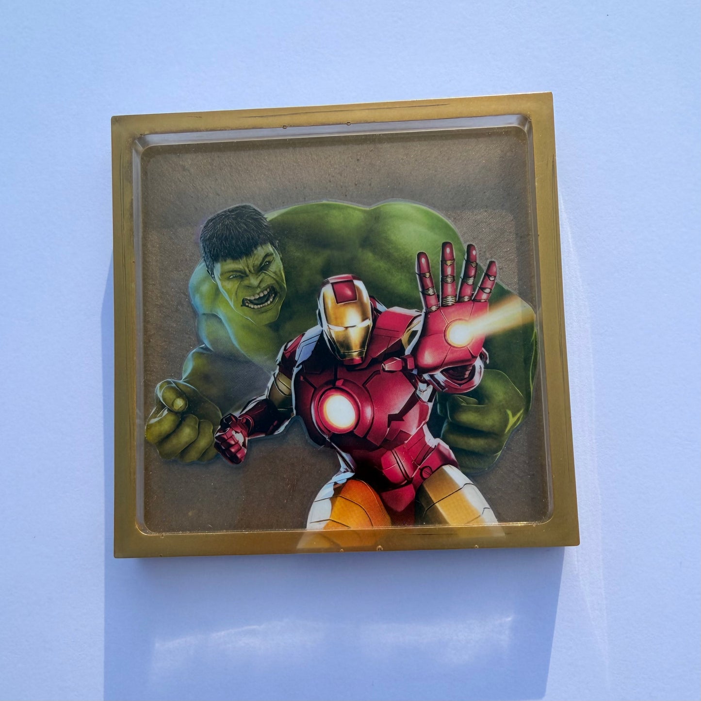 “Avenged” Comic Book Resin Coaster