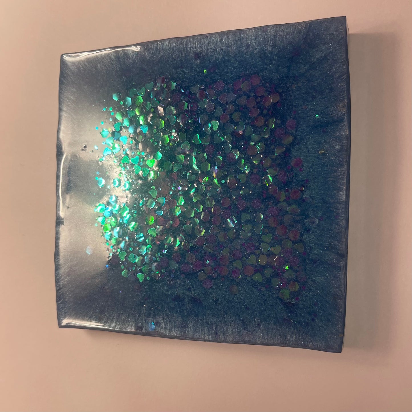 “Wings of Love” Manga Resin Coaster
