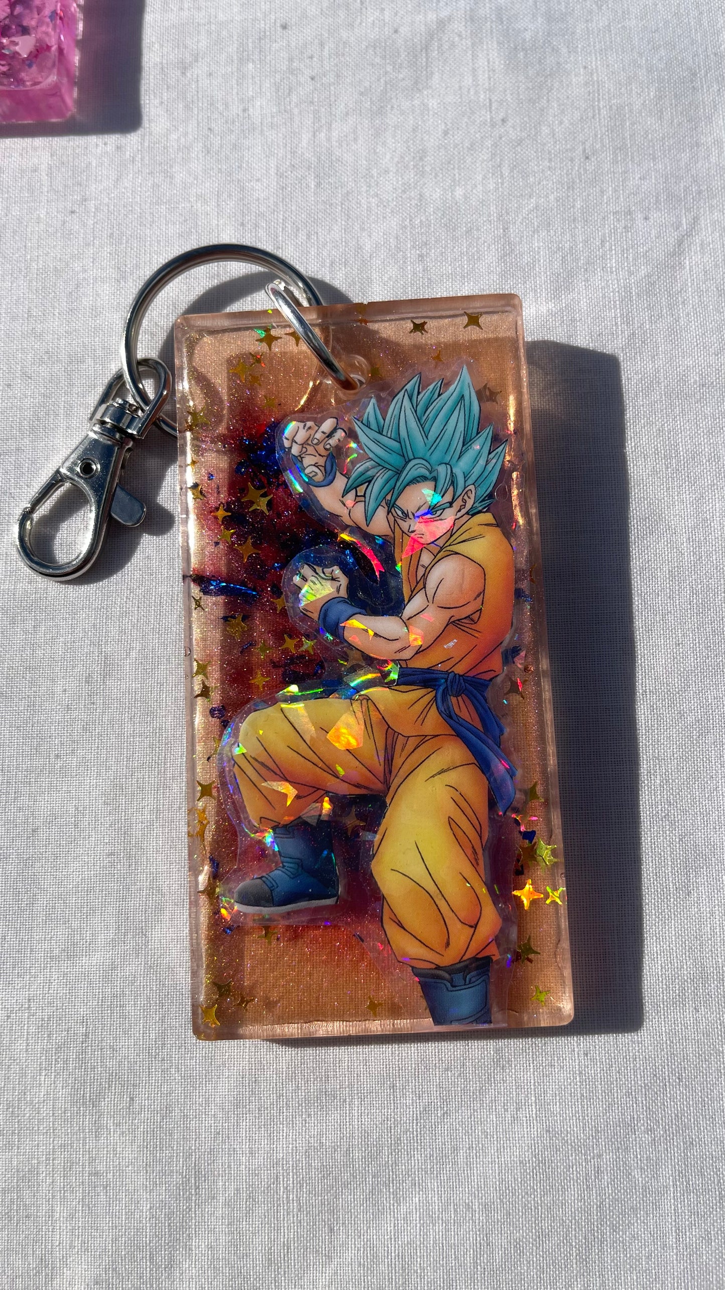 Dragon Fighter Large Keychain
