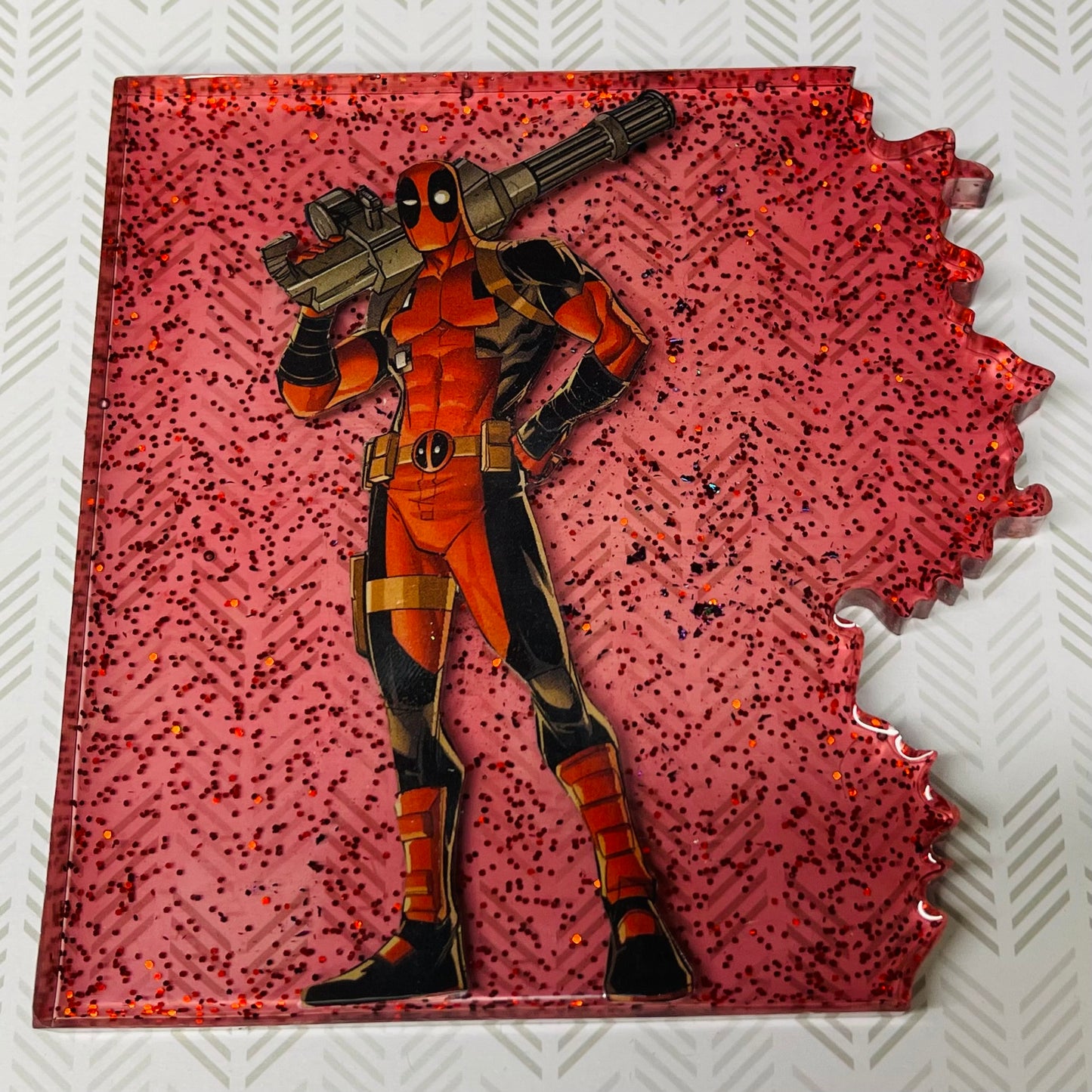 “Need More Ammo” Comic Book Resin Coaster