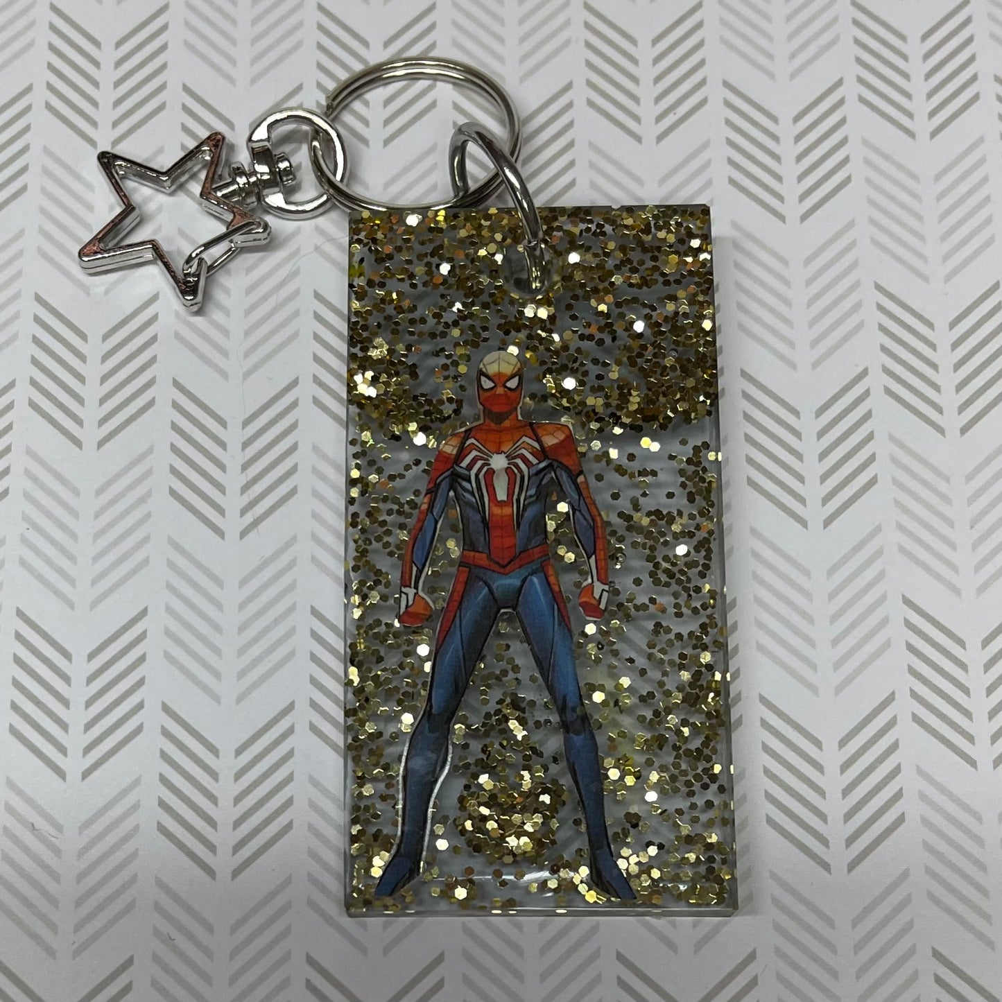 “Gamer” Comic Book Resin Keychain