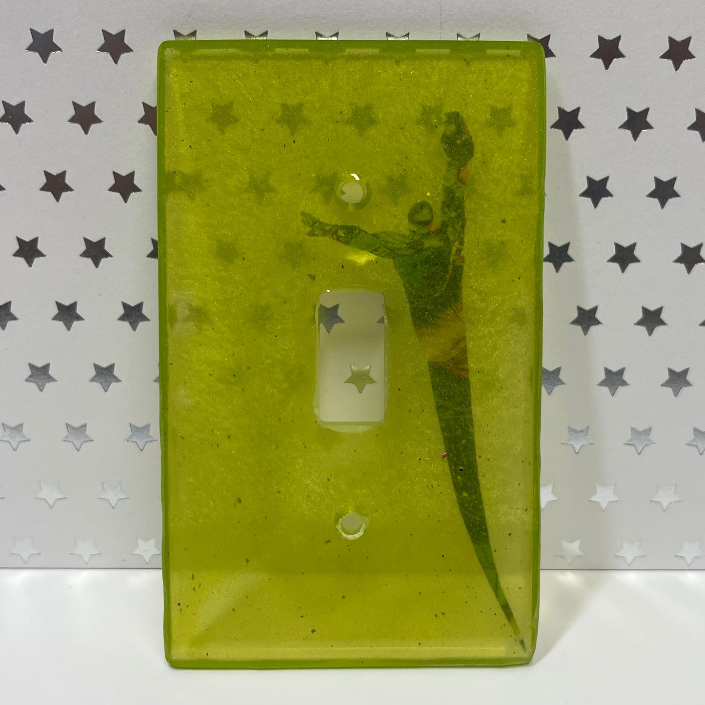 “Speed of Light” Comic Book Resin Light Switch Cover