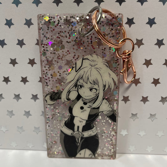 “Academic” Manga Resin Large Keychain