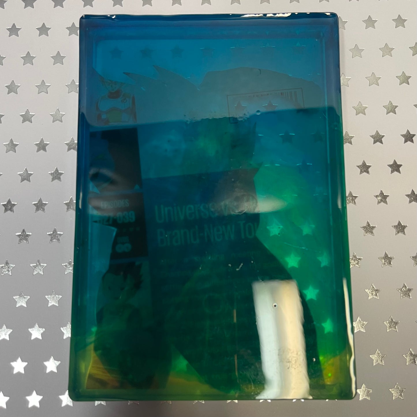 Blue and Green Manga Resin Tray