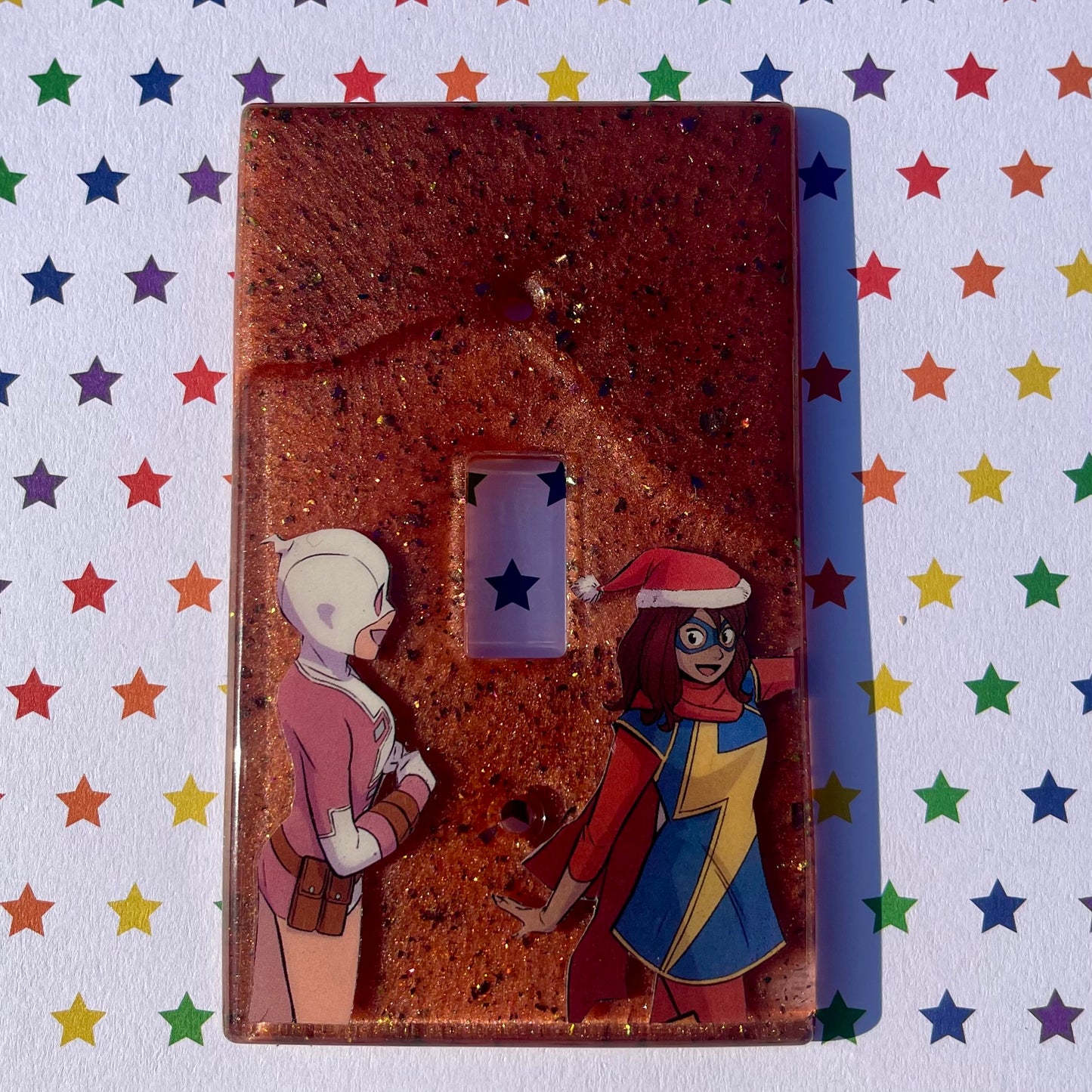 “Marvelous” Comic Book Resin Light Switch